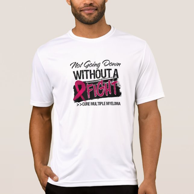 Gå inte besegra utan ett slagsmål - åtskillig tee shirt (Framsida)