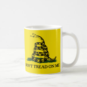 Gå inte på denGadsden flagga Kaffemugg