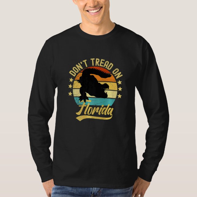 Gå inte på Florida Alligator T Shirt (Framsida)