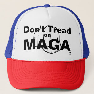 Gå inte på MAGA Truckers Hat Keps