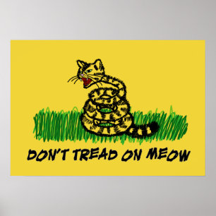 Gå inte på Meow Poster