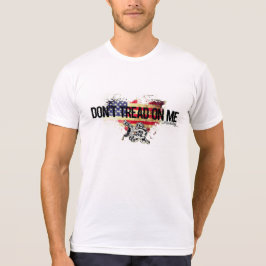 Gå inte på mig American Flagga Shirt Snake AA T-shirt