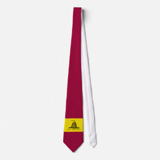 GÅ INTE PÅ MIG, den Gadsden flagga Slips