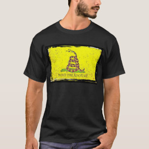 Gå inte på mig den Gadsden flagga Tröja