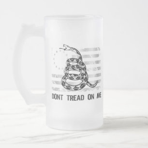 Gå inte på mig den Glass muggen Frostat Ölglas