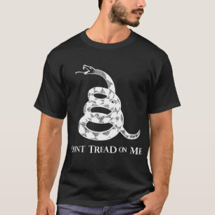 "Gå inte på mig" den mörka skjortan Tee Shirt