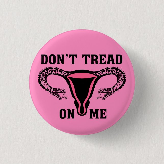 Gå inte på mig feminist knapp (Framsida)