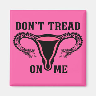 Gå inte på mig feminist magnet