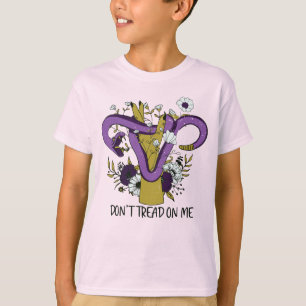 Gå inte på mig feminist t shirt