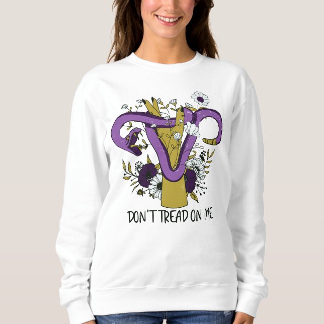 Gå inte på mig feminist t shirt (Framsida)