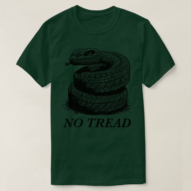 Gå inte på mig Gå inte T Shirt (Design framsida)
