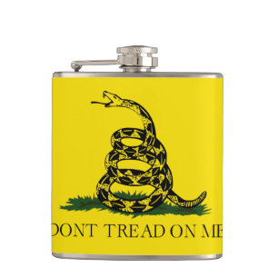 Gå inte på mig Gadsden American Flagga Fickplunta
