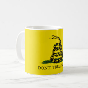 Gå inte på mig Gadsden flagga Kaffemugg