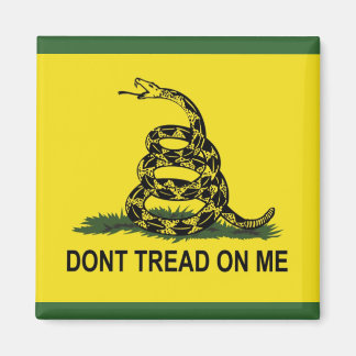 Gå inte på mig Gadsden Flagga Magnet
