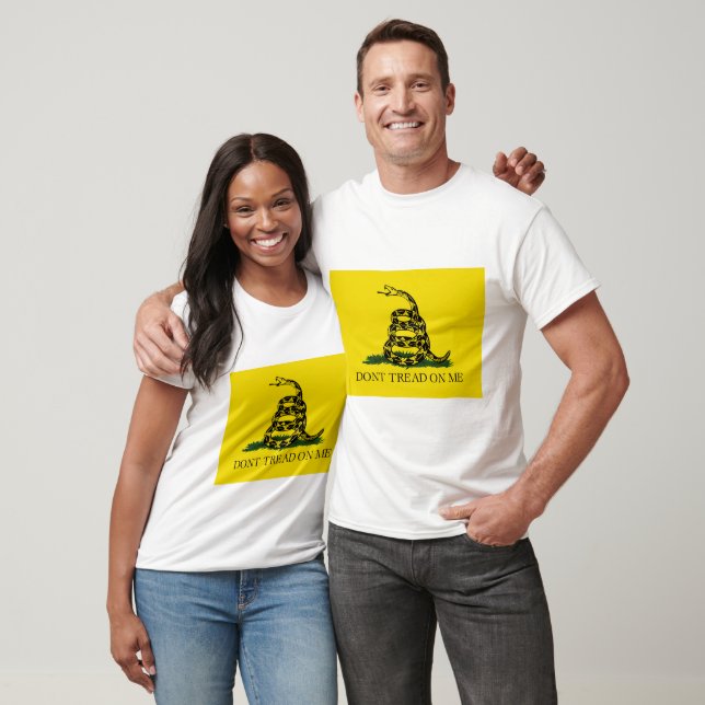 Gå inte på mig Gadsden flagga T Shirt (Unisex)