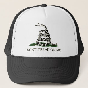 Gå inte på mig, Gadsden flagga tea party Truckerkeps