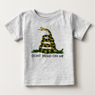 GÅ INTE PÅ MIG, Gadsden Rattler, ska Bratton Tee Shirt