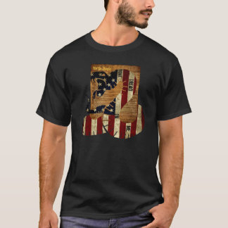 Gå inte på mig & konstitutionen tee shirt
