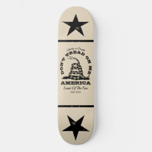 Gå inte på mig mini skateboard bräda 18,5 cm