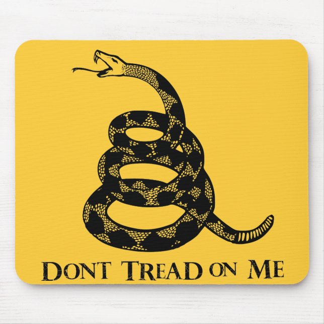 Gå inte på mig Mousepad Musmatta (Framsidan)