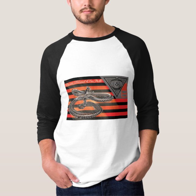 Gå inte på mig - reviderat t-shirt (Framsida)