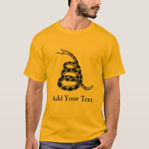 Gå inte på mig snake.en tee shirt
