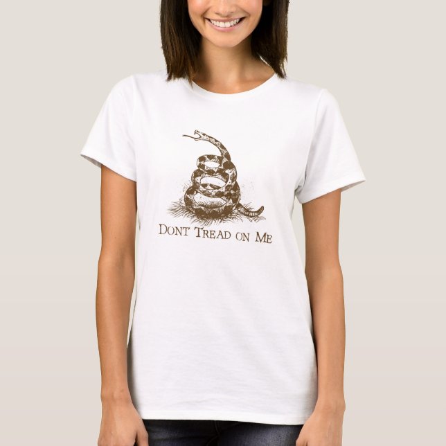 Gå inte på mig t shirt (Framsida)