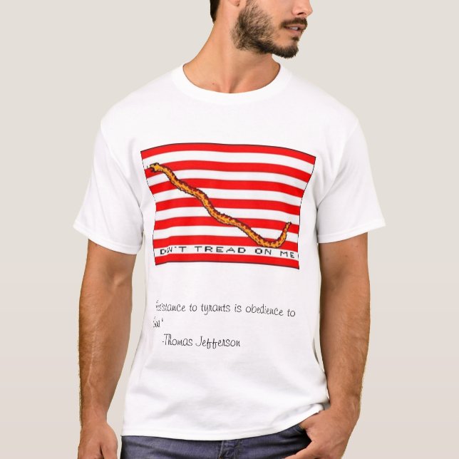 Gå inte på mig t-shirt (Framsida)