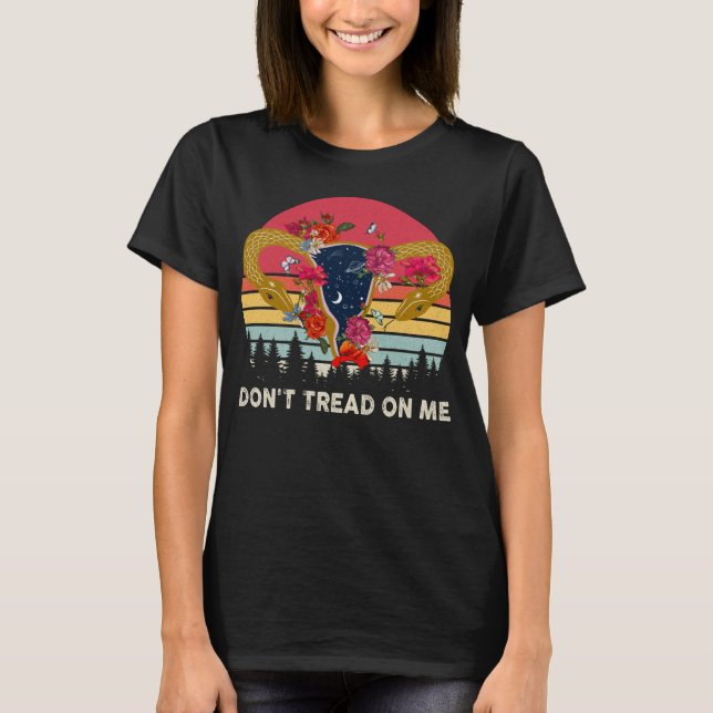 Gå inte på mig T-Shirt (Framsida)