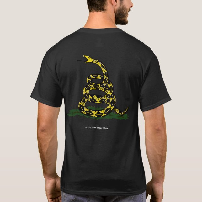 Gå inte på mig T-Shirt (Baksida)