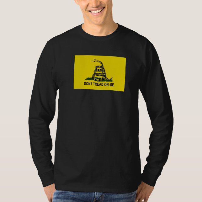 gå inte på mig t-shirt (Framsida)