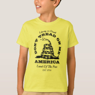 Gå inte på mig t shirt