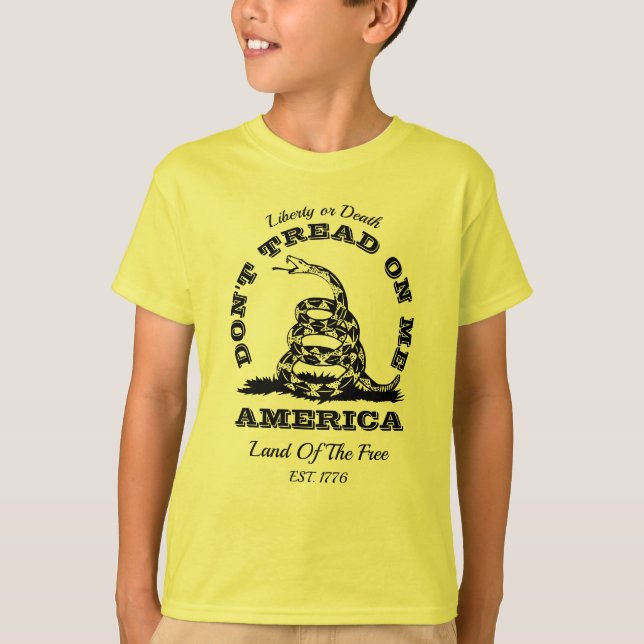 Gå inte på mig t shirt (Framsida)