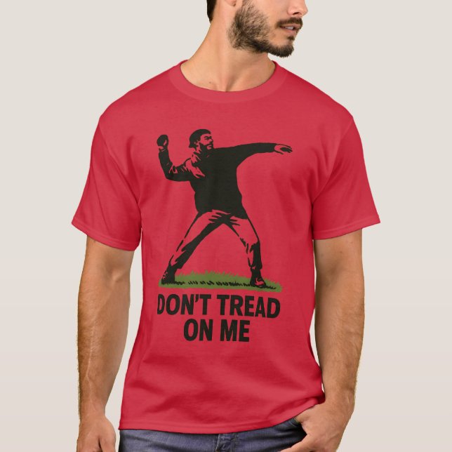 Gå inte på mig t shirt (Framsida)