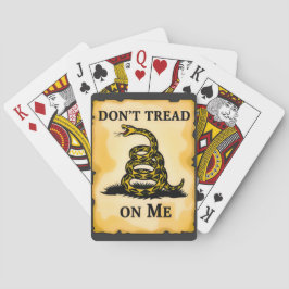 Gå inte på mig T-shirt Casinokort