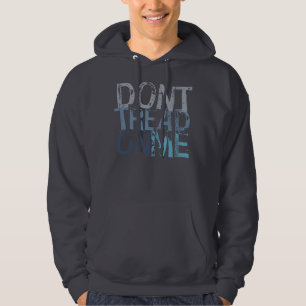 Gå inte på mig T-tröja Sweatshirt Med Luva