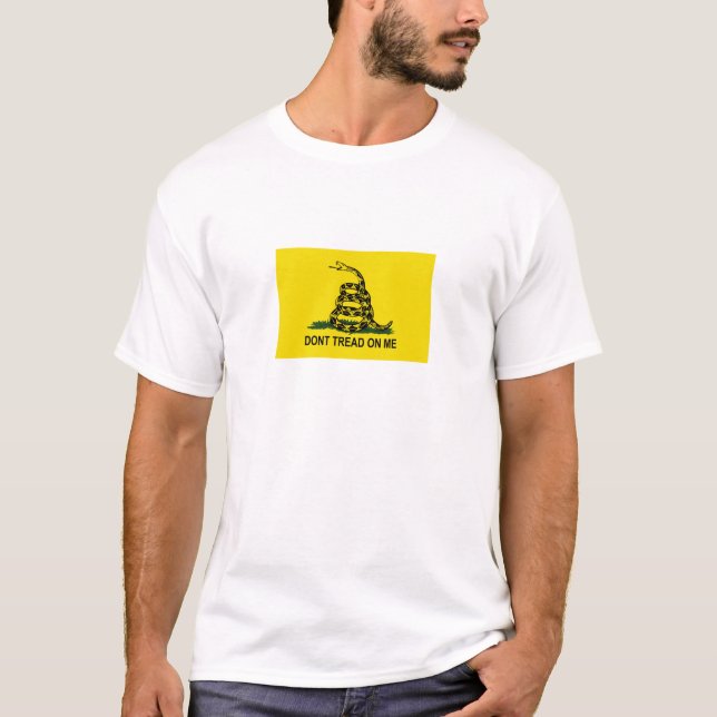 Gå inte på mig T-tröja T Shirt (Framsida)