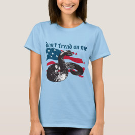 Gå inte på mig tee shirt