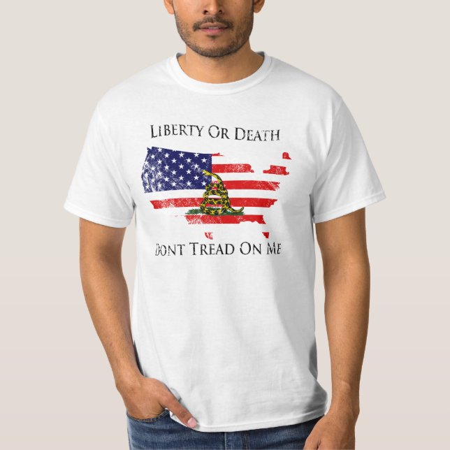 Gå inte på mig tee shirt (Framsida)