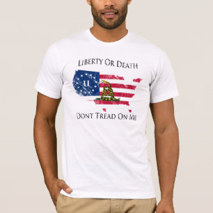 Gå inte på mig tee shirt