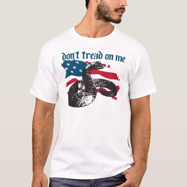 Gå inte på mig tee shirt (Framsida)