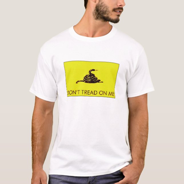 Gå inte på mig tee shirt (Framsida)