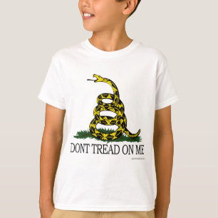 Gå inte på mig ungeskjortan t-shirt