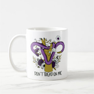 Gå inte på mig Uterus Kaffemugg
