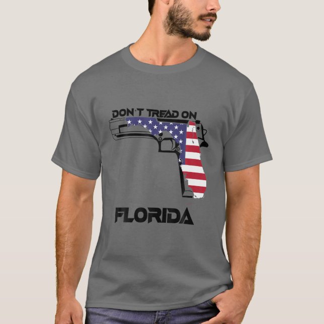 Gå inte på min Florida T Shirt (Framsida)