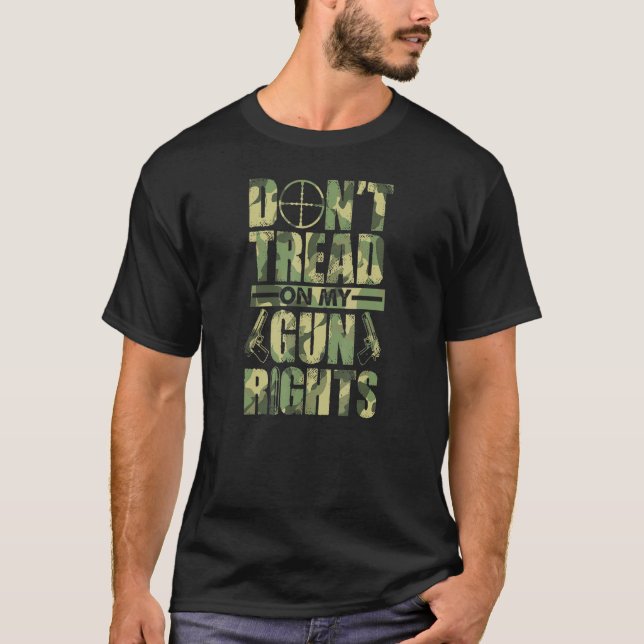 Gå inte på min Gun-Höger Pro 2a-ändring T Shirt (Framsida)
