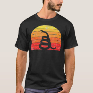 Gå inte Patriot på mig Gadsden Snake Flagga Gift T Shirt