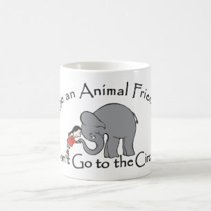 Gå inte till cirkusen kaffemugg