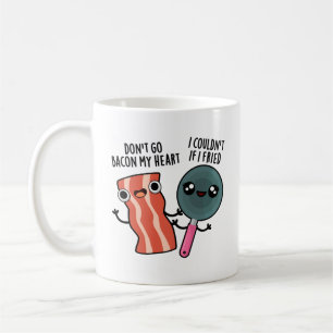 Gå inte tillbaka på min hjärtefunny kokning Pun Kaffemugg