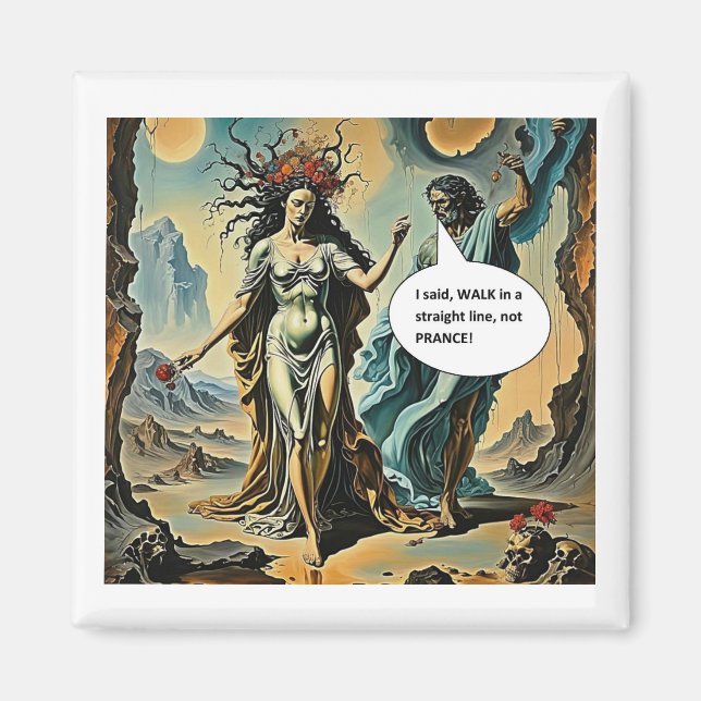 Gå inte trav magnet (Framsidan)